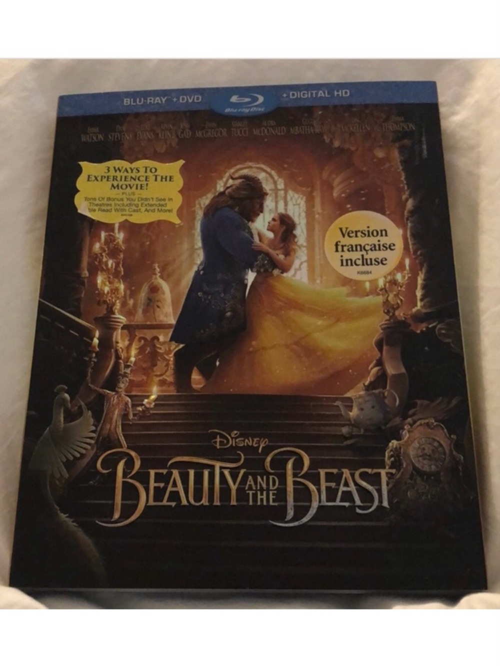 Disney Beauty and the Beast (BLU-RAY)